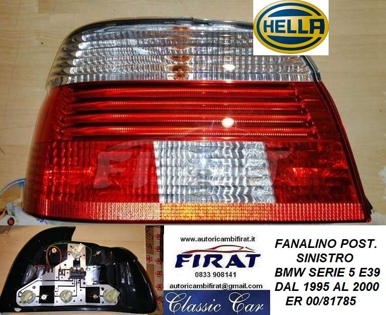 FANALINO BMW SERIE 5 E39 95 - 00 POST.SX